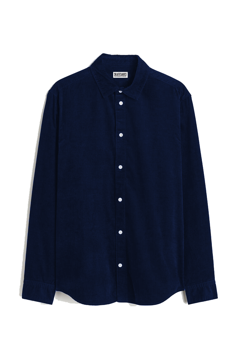 その他 TEN CORDUROY SHIRT NAVY S SKATESAUCE NAVY CORDUROY SHIRT