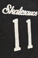 SKATESAUCE JERSEY BLACK & WHITE
