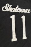 SKATESAUCE JERSEY BLACK & WHITE