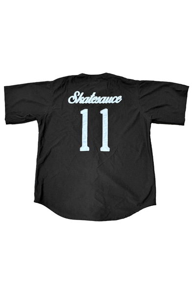 SKATESAUCE JERSEY BLACK & WHITE