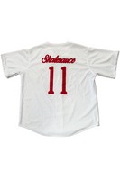SKATESAUCE JERSEY WHITE & RED